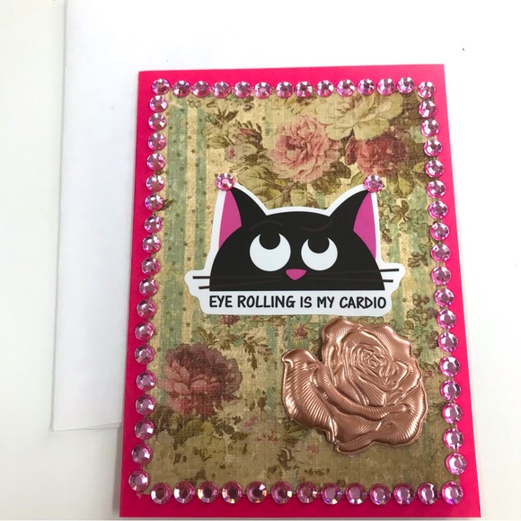 Handmade card 💜 - Picture 1 of 4